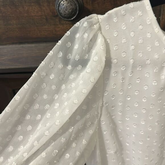 NWT Yumi Kim Swiss Dot White Dress - Picture 4 of 7